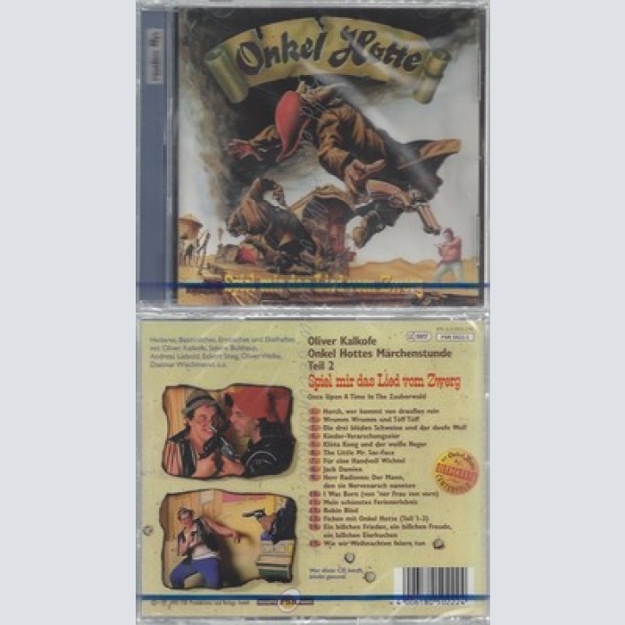 CD--NM-SEALED-ONKEL HOTTE'S MAERCHENSTU -2000- -- SPIEL MIR DAS LIED VOM ZWERG