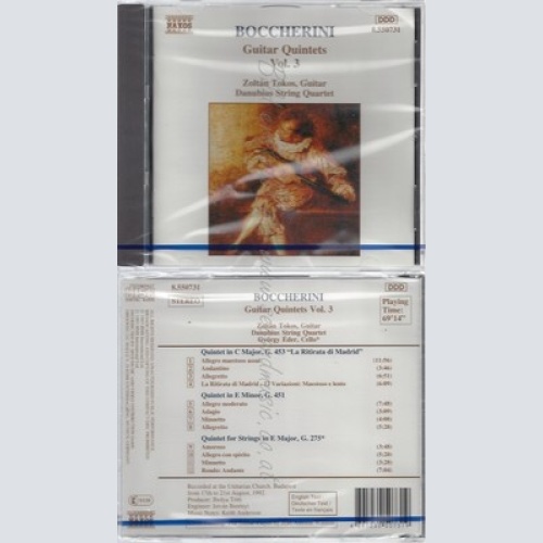 CD--NM-SEALED-TOKOS, EDER, DANUBIUS STREICHQU. UND LUIGI BOCCHERINI -KOMPONIST-