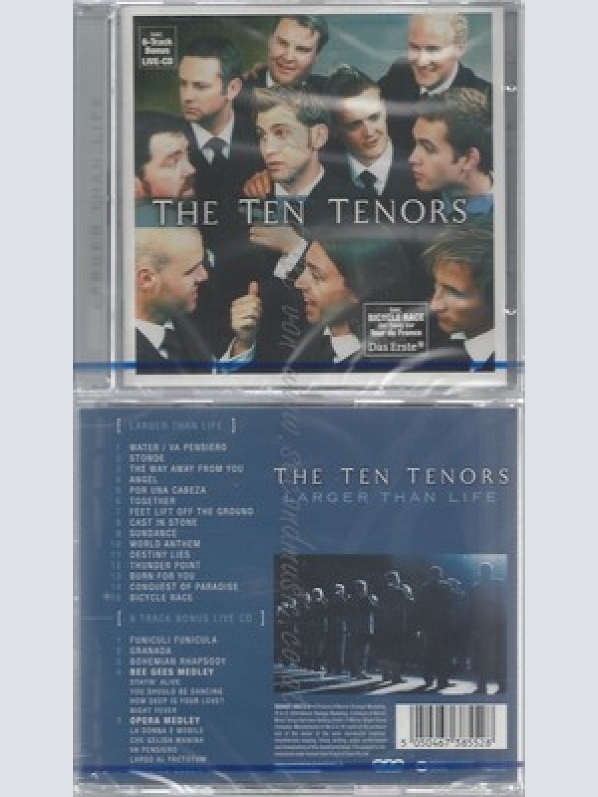CD--NM-SEALED-THE TEN TENORS -2004- - DOPPEL-CD -- LARGER THAN LIFE