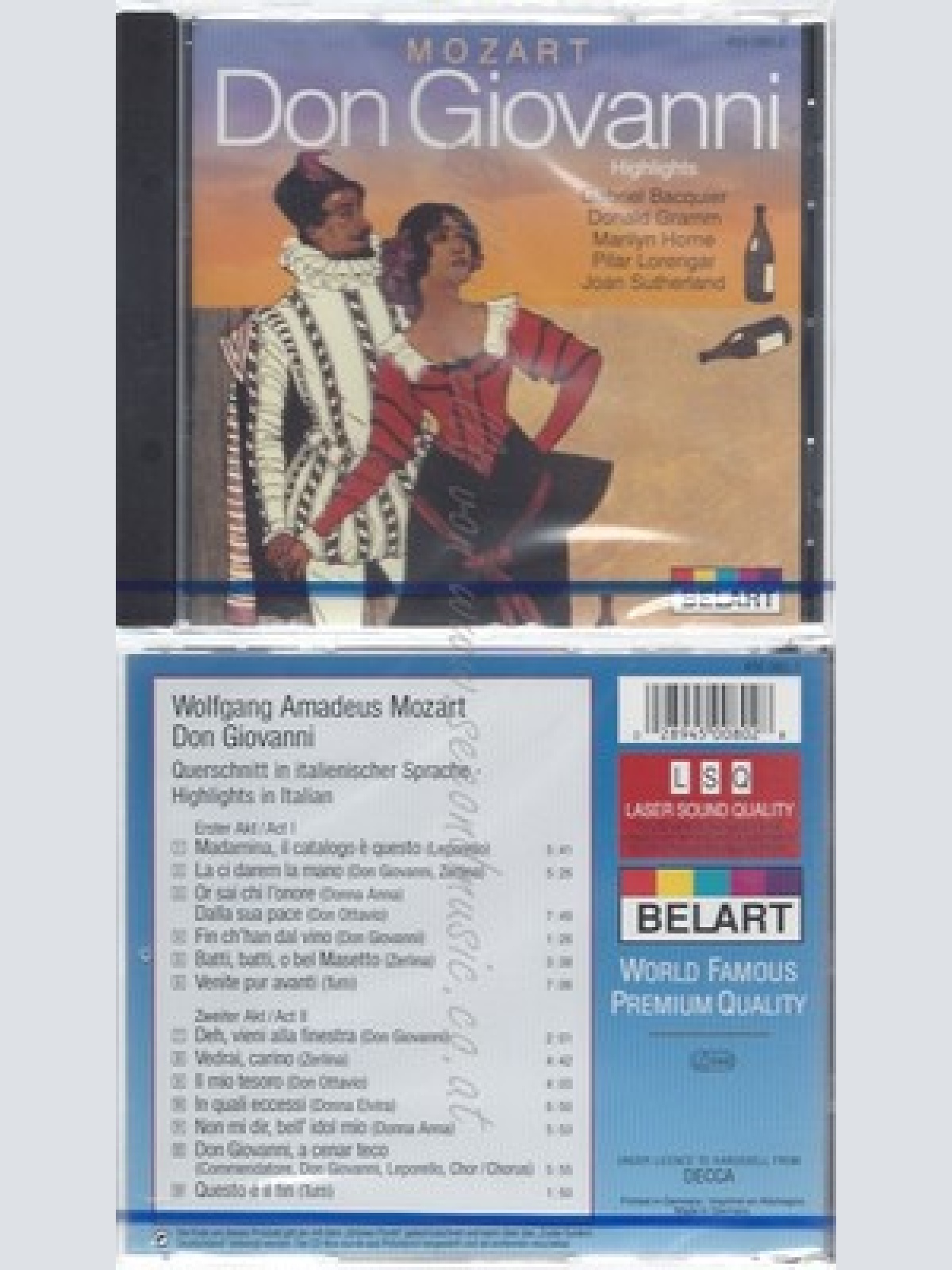 CD--NM-SEALED-R. BONYNGE, ECO UND WOLFGANG AMADEUS MOZART -KOMPONIST- -1993- --