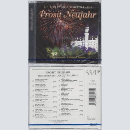 CD--NM-SEALED-PROSIT NEUJAHR-STRAUSS-KALMAN-LEHAR--VARIOUS