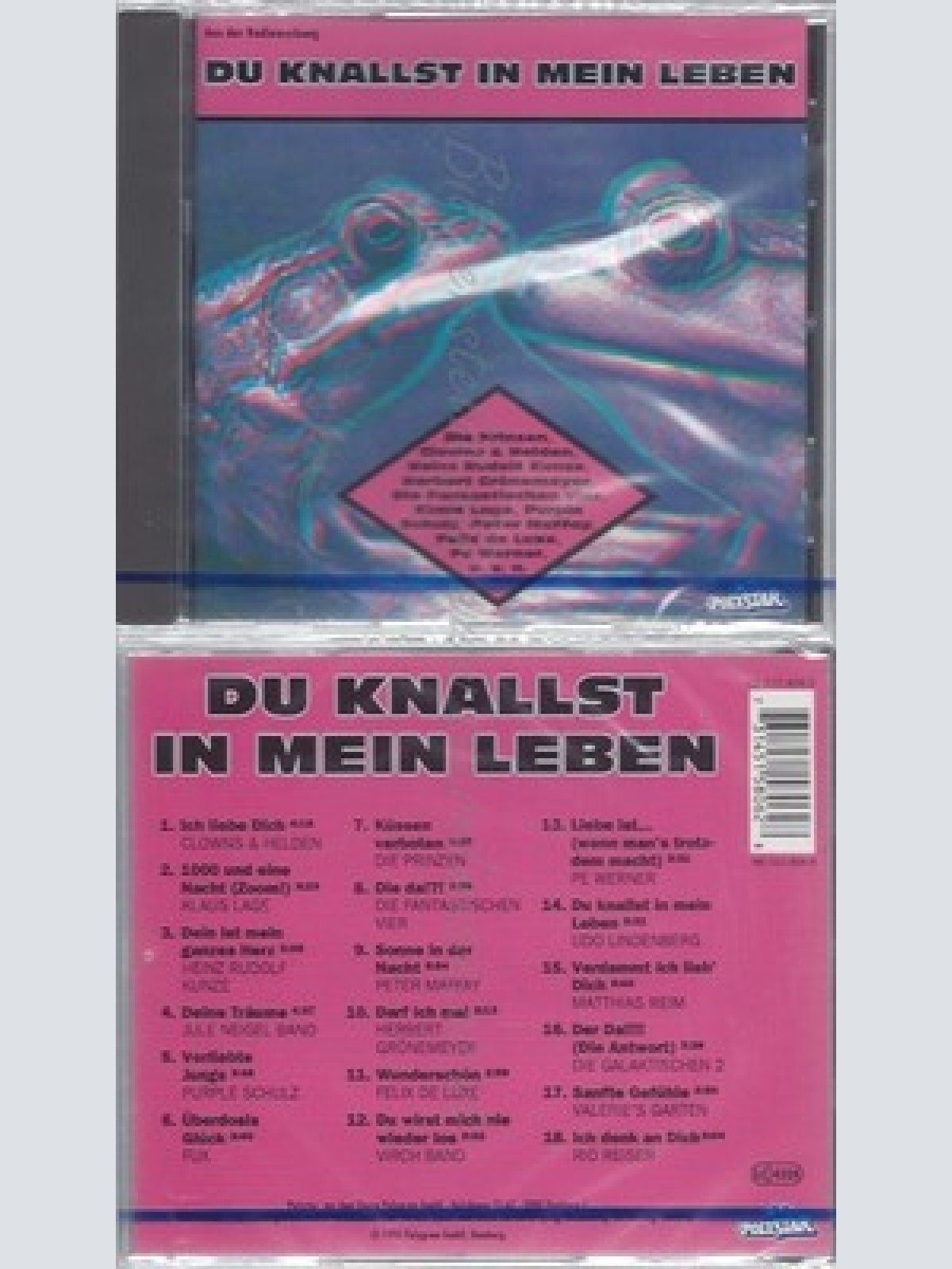 CD--NM-SEALED-DEUTSCHE INTERPRETEN COMPILATION -- DU KNALLST IN MEIN LEBEN