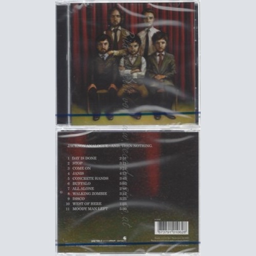 CD--NM-SEALED-JACKSON ANALOGUE -2007- -- AND THEN,NOTHING