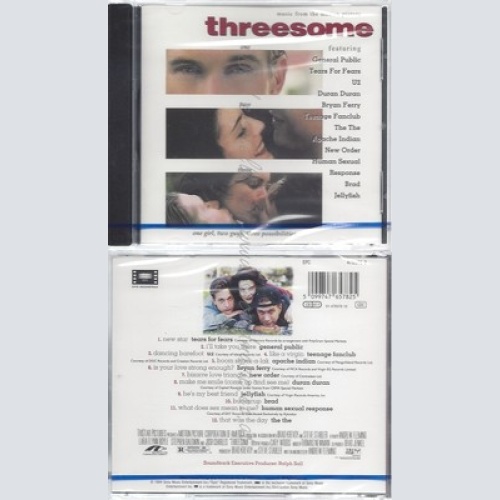 CD--NM-SEALED-OST UND VARIOUS -1994- - SOUNDTRACK -- THREESOME -EINSAM, ZWEISAM