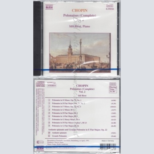 CD--NM-SEALED-IDIL BIRET -1989- -- POLONAISEN VOL. 2