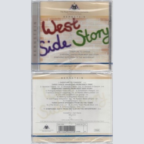 CD--NM-SEALED-LEONARD BERNSTEIN UND RPO -2008- - SOUNDTRACK -- OUVERTÜREN