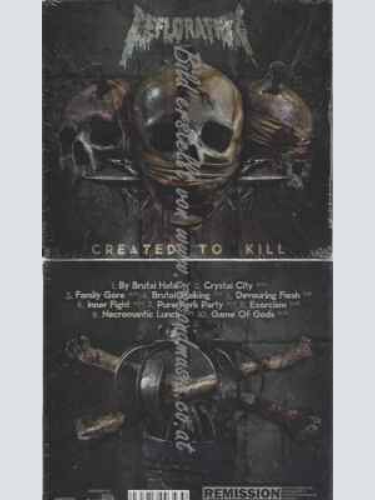 CD--Defloration | --Created to Kill (Digi CD)