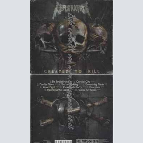 CD--Defloration | --Created to Kill (Digi CD)