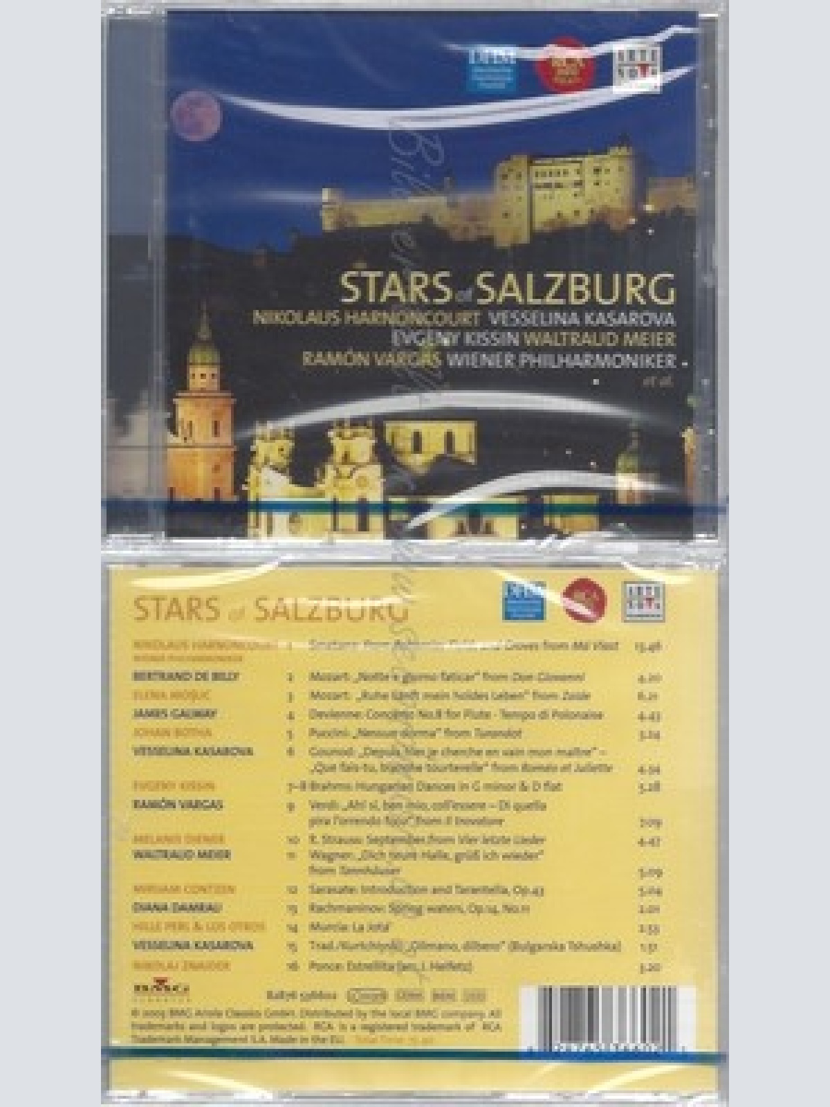 CD--NM-SEALED-VARIOUS UND VARIOUS -KOMPONIST- -2003- -- THE STARS OF SALZBURG