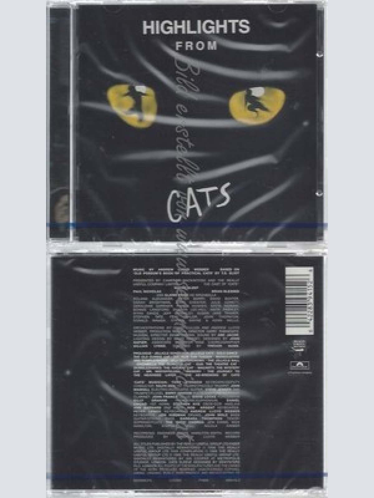 CD-NM-SEALED-ANDREW LLOYD WEBBER UND VARIOUS -1993- - SOUNDTRACK -- CATS -HIGHLI