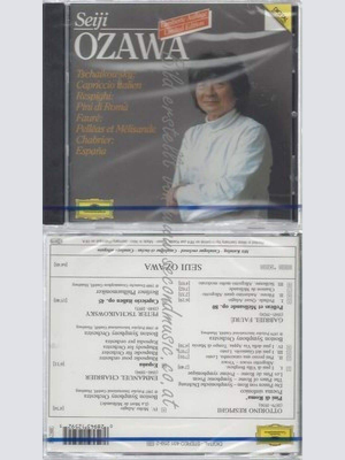CD-NM-SEALED-AURE / SEIJI OZAWA, RESPIGHI -KOMPONIST-, TSCHAIKOWSKY UND FAURE -1