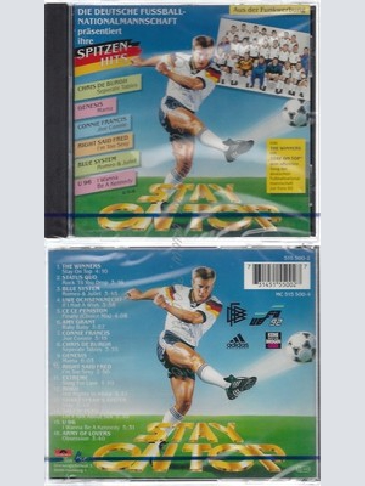 CD--NM-SEALED-VARIOUS, STATUS QUO, BLUE SYSTEM UND --DIE DEUTSCHE FUSSBALLNATIO