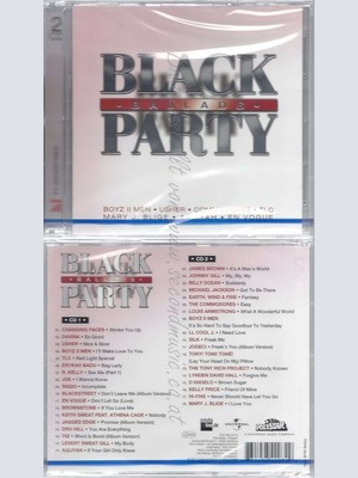 CD--NM-SEALED-VARIOUS -2001- - DOPPEL-CD -- BLACK BALLADS PARTY