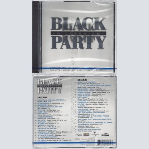 CD--NM-SEALED-VARIOUS -1999- - DOPPEL-CD -- BLACK MILLENNIUM PARTY