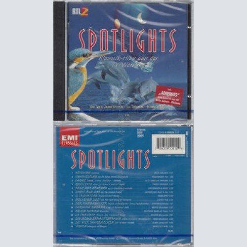 CD--NM-SEALED-VARIOUS, V.BINGEN -KOMPONIST-, ORFF UND VERDI -1995- -- SPOTLIGHT