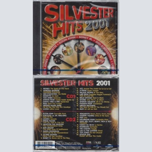 CD--NM-SEALED-VARIOUS -2000- - DOPPEL-CD -- SILVESTER HITS 2001