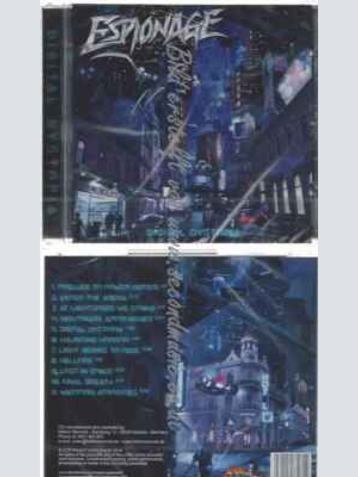 CD--Espionage--Digital Dystopia