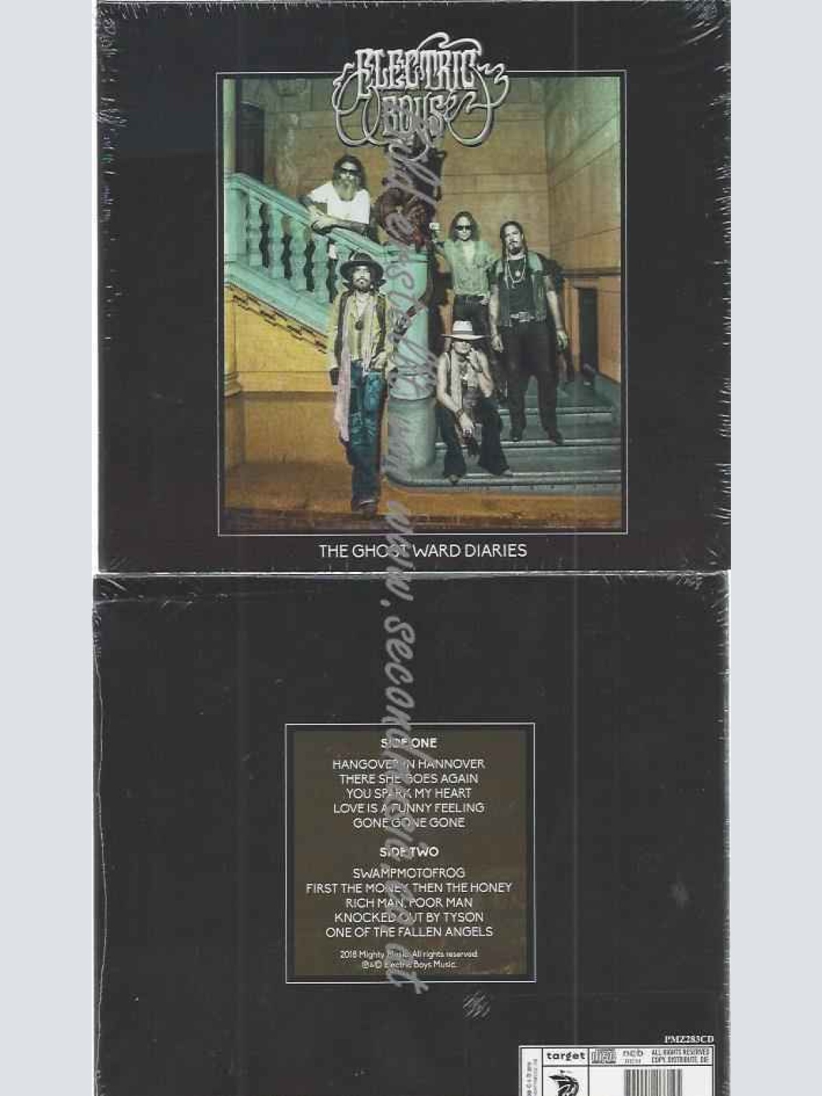 CD--Electric Boys | --The Ghost Ward Diaries