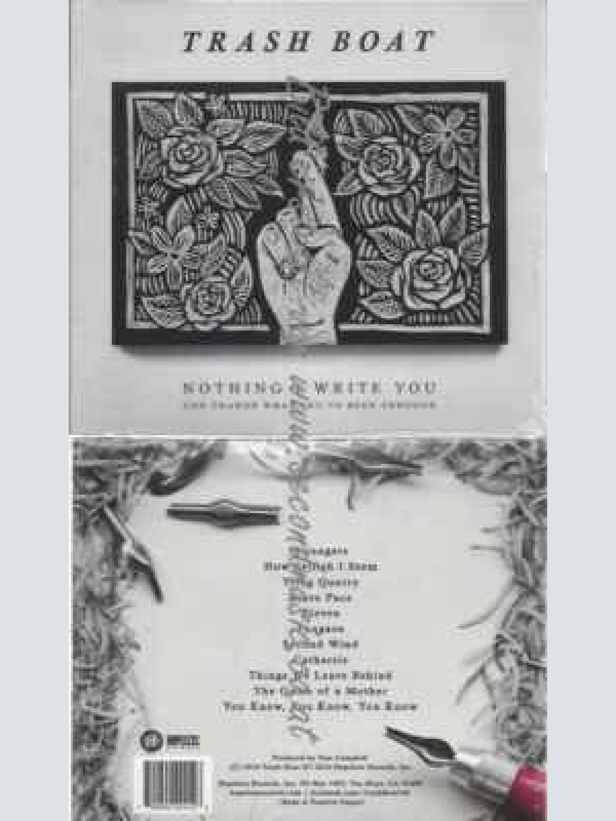CD--Trash Boat | --Nothing I Write You Can Change What