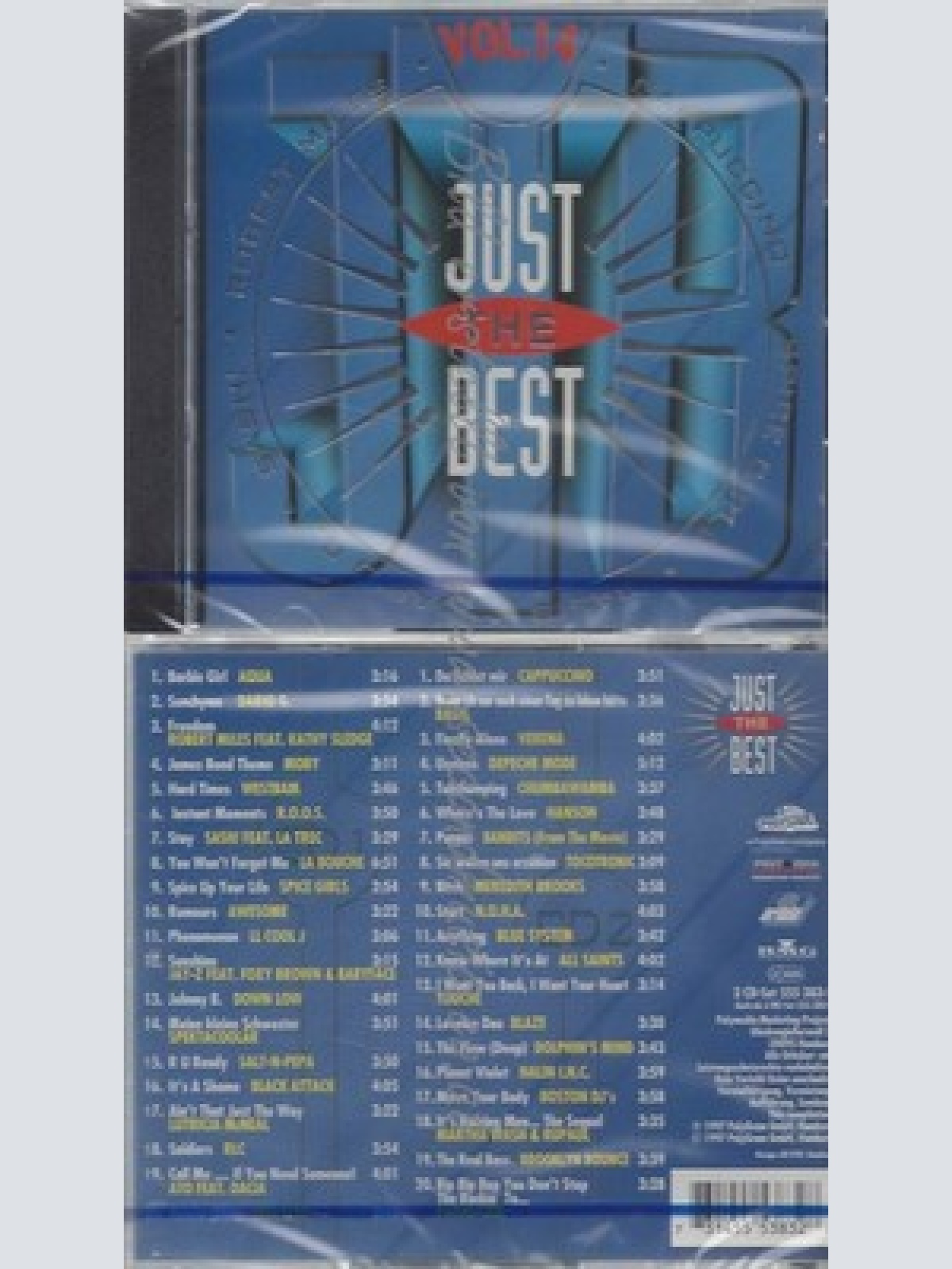 CD--NM-SEALED-VARIOUS -1997- - DOPPEL-CD -- JUST THE BEST VOL. 14 [DOPPEL-CD]