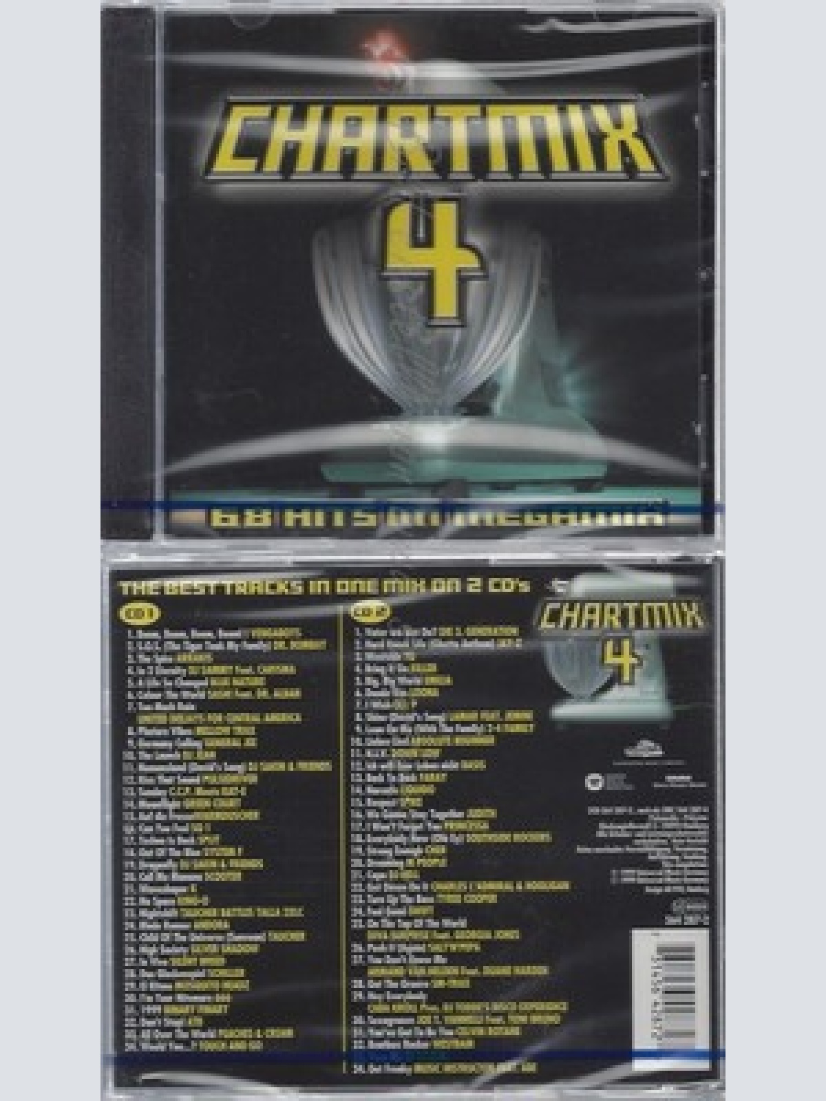 CD--NM-SEALED-VARIOUS -1999- - DOPPEL-CD -- CHARTMIX 4