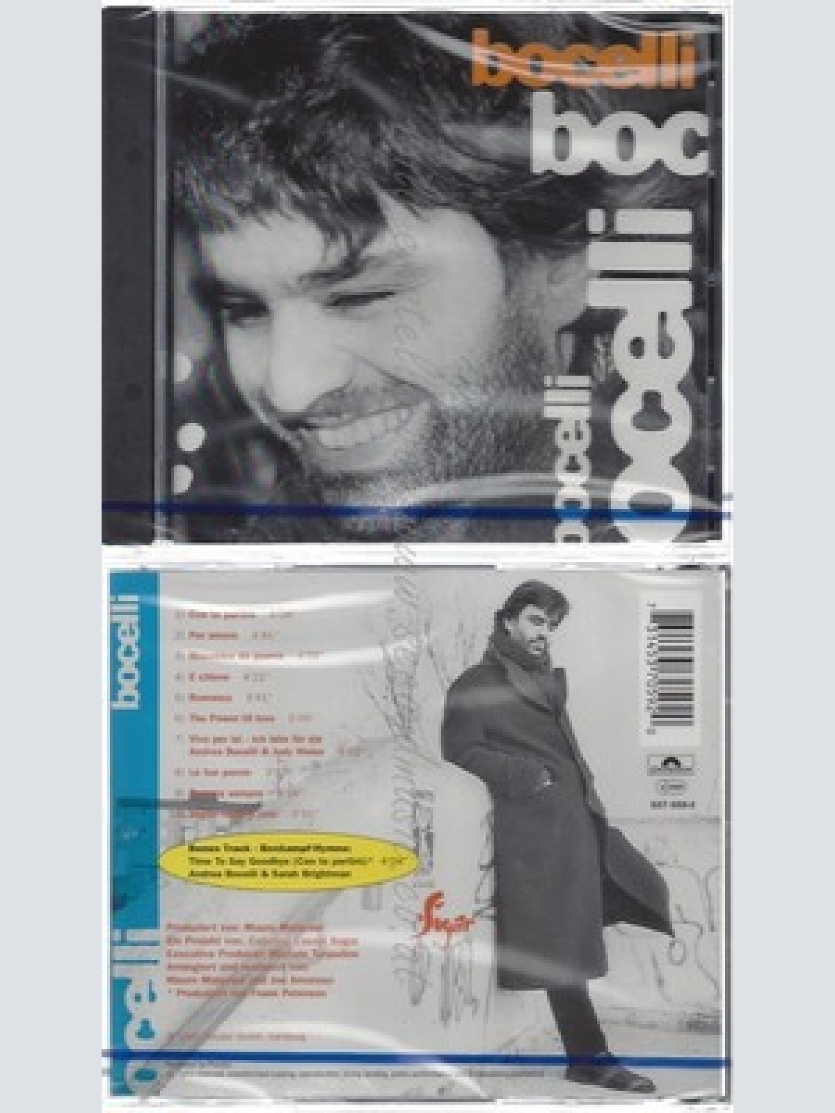 CD--NM-SEALED-ANDREA BOCELLI -1995- -- BOCELLI