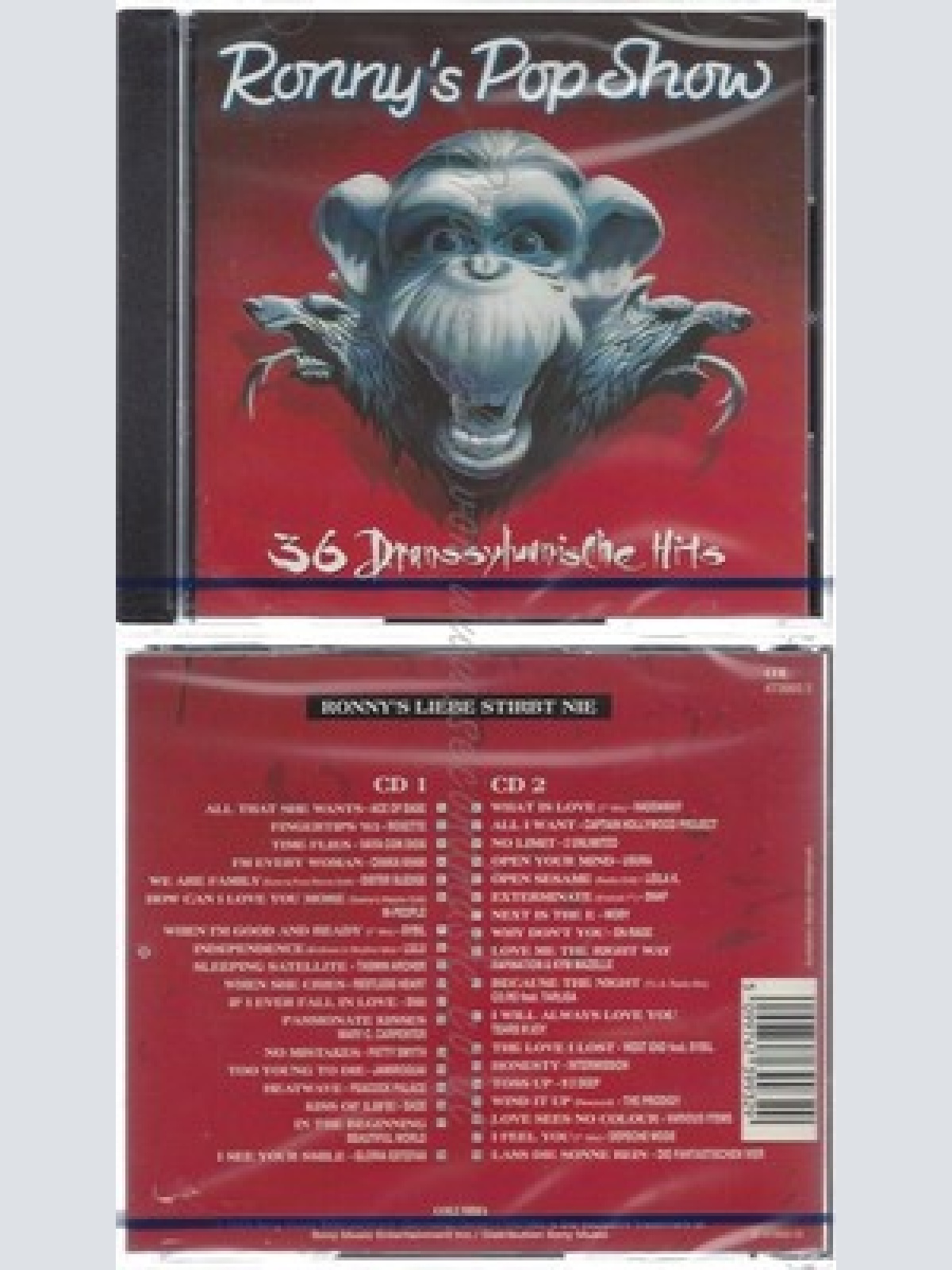 CD--NM-SEALED-VAR. -1993- - DOPPEL-CD -- RONNY'S POP SHOW 21