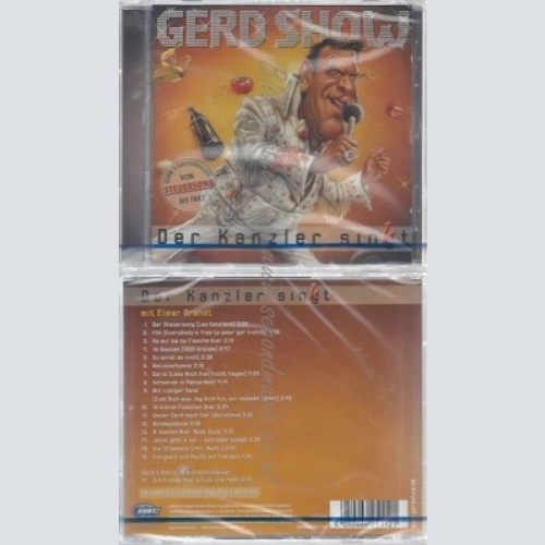 CD-NM-SEALED-T / DIE GERD SHOW -2002- -- DER KANZLER SING
