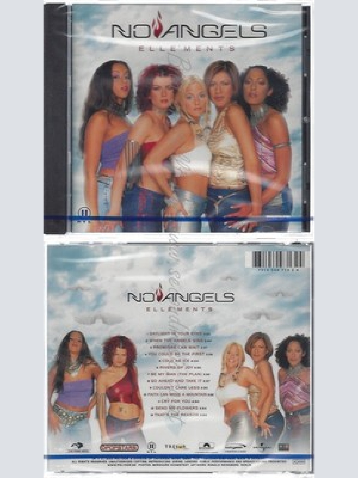 CD-NM-SEALED-NO ANGELS -2001- -- ELLE'MENTS