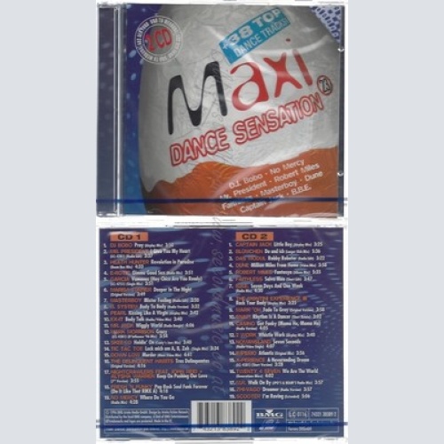 CD--NM-SEALED-VARIOUS -1996- - DOPPEL-CD -- MAXI DANCE SENSATION 23