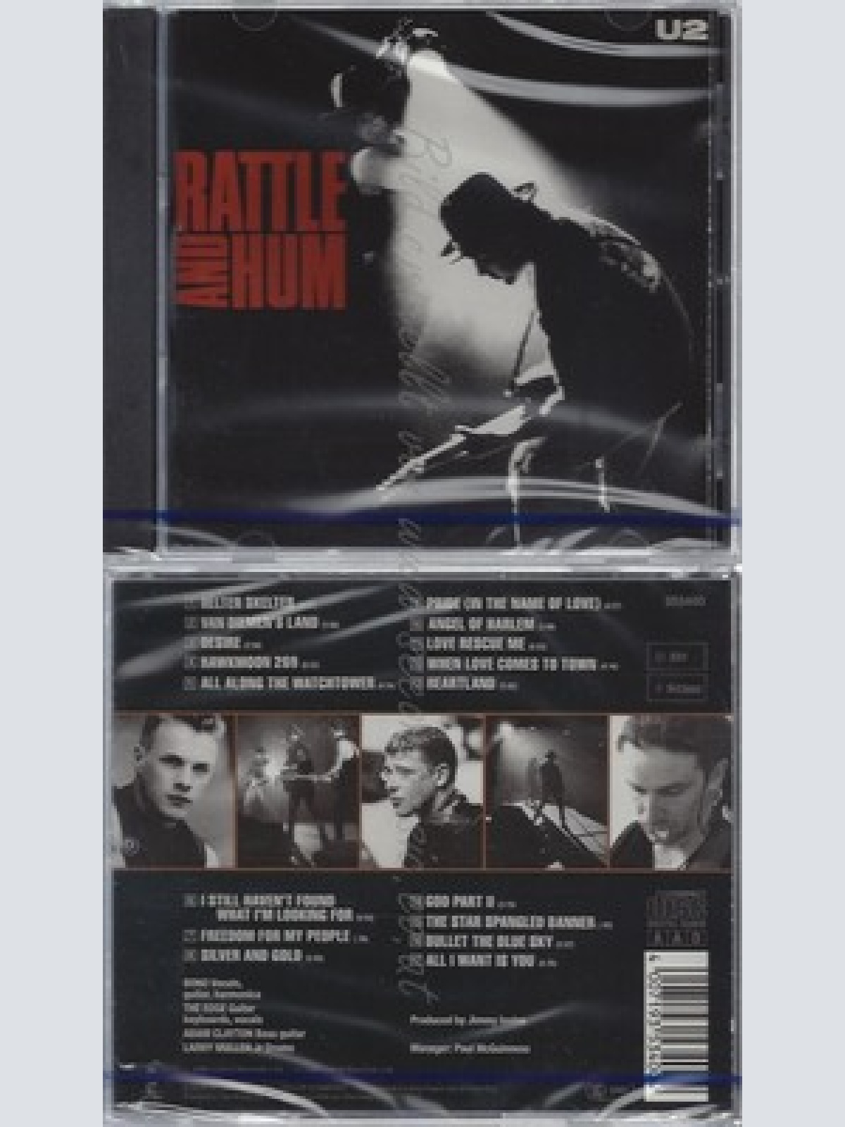 CD--NM-SEALED-U2 -- RATTLE AND HUM -1988-