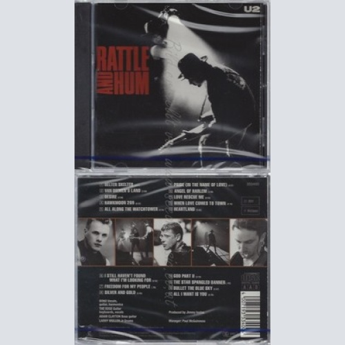 CD--NM-SEALED-U2 -- RATTLE AND HUM -1988-