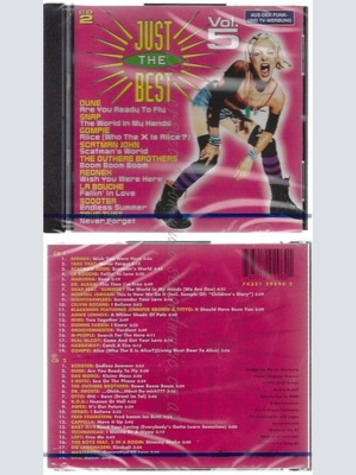 CD--NM-SEALED-JUST THE BEST VOL 5