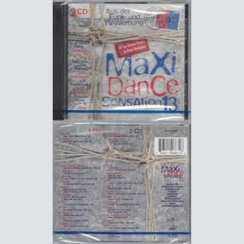 CD--NM-SEALED-URBAN COOKIE COLLECTIVE, MASTERBOY, MXI DANCE SENSATION 13