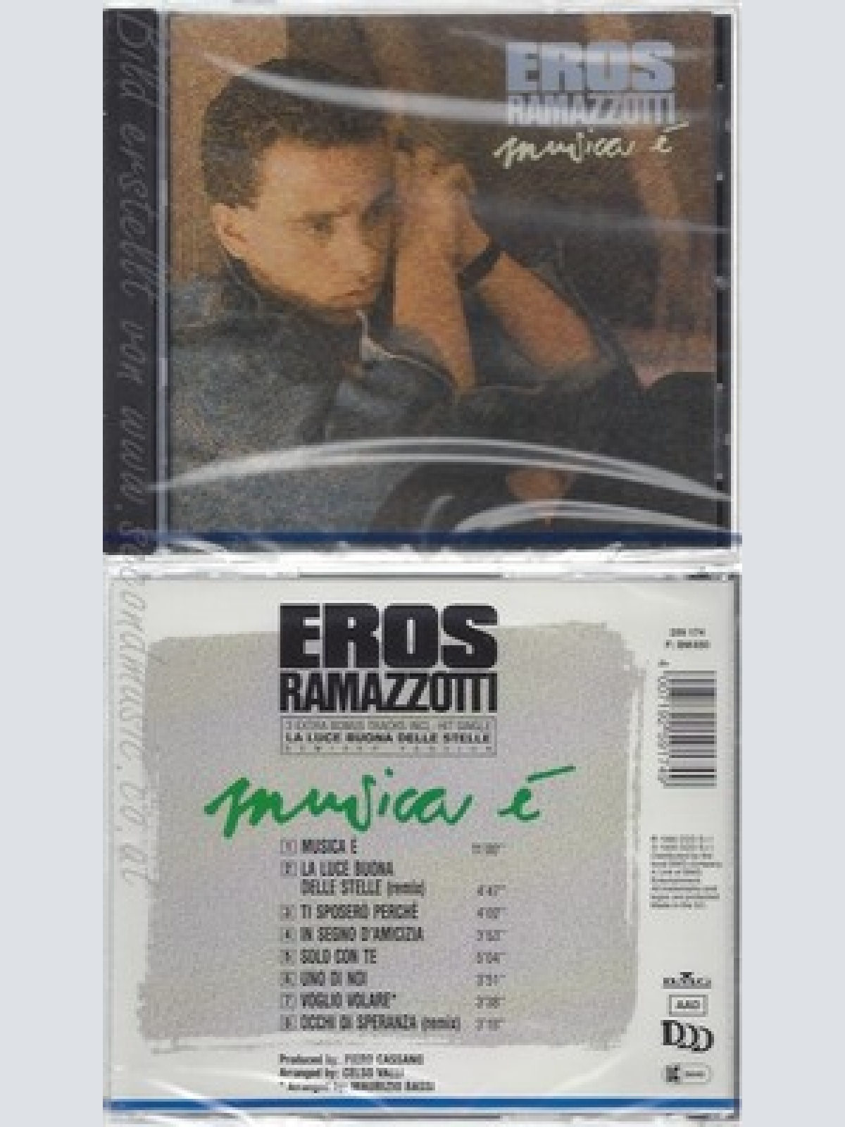 CD--NM-SEALED-EROS RAMAZZOTTI -1988- -- MUSICA E