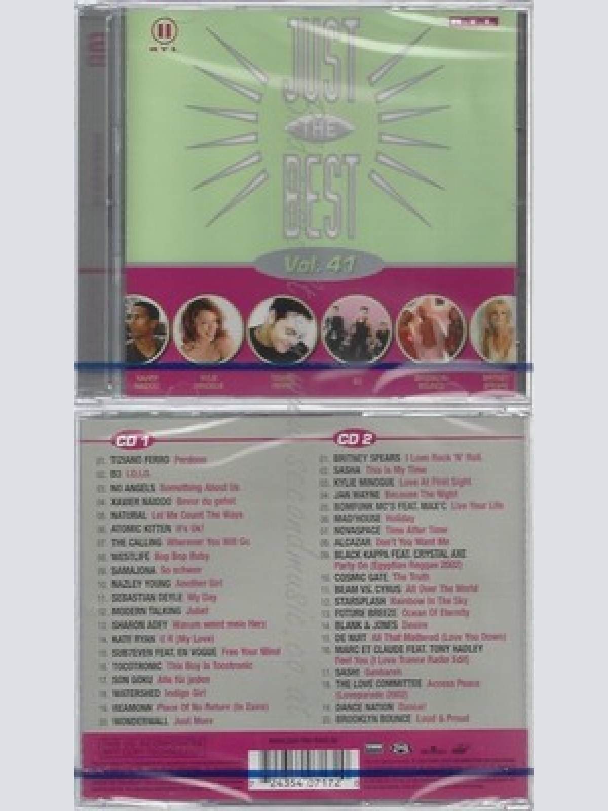 CD--NM-SEALED-VARIOUS -2002- - DOPPEL-CD -- JUST THE BEST VOL.41