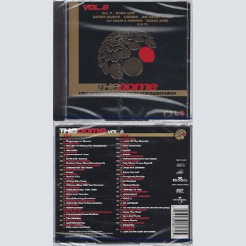 CD--NM-SEALED-VARIOUS -1998- - DOPPEL-CD -- THE DOME VOL. 8