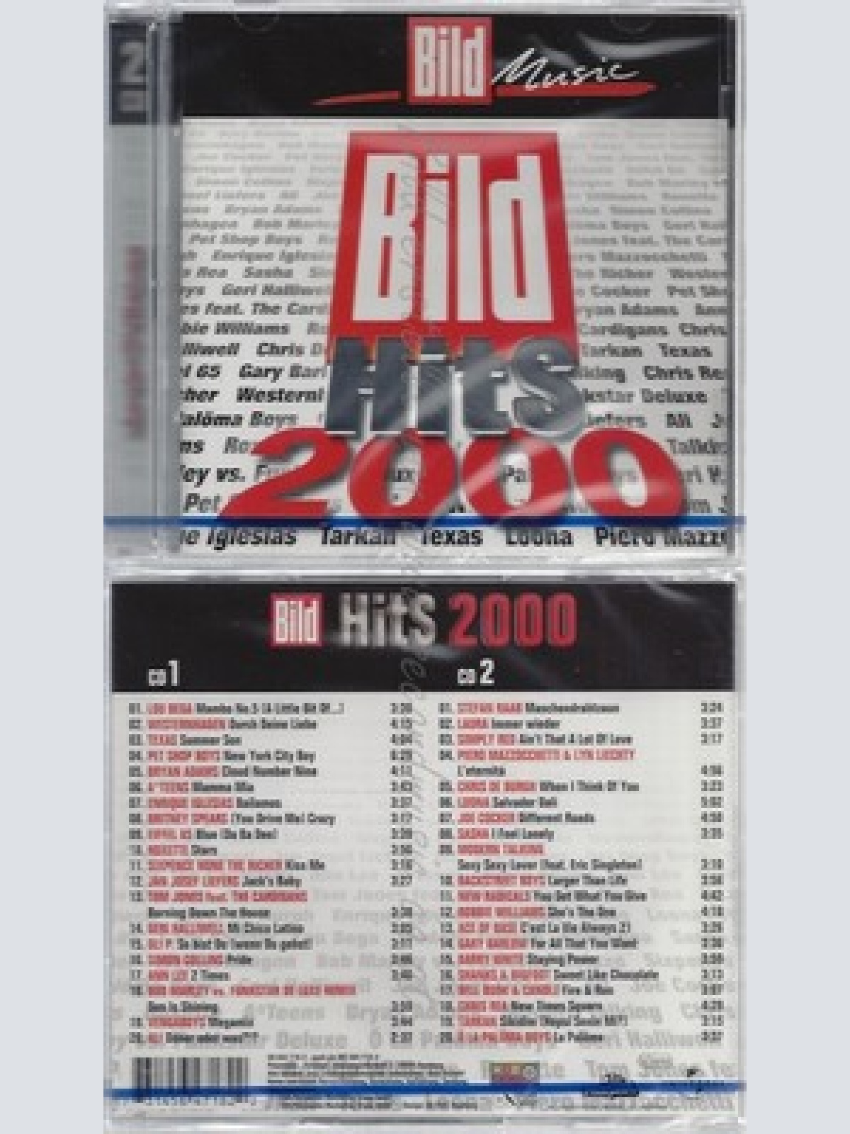 CD--NM-SEALED-VARIOUS -1999- - DOPPEL-CD -- BILD HITS 2000
