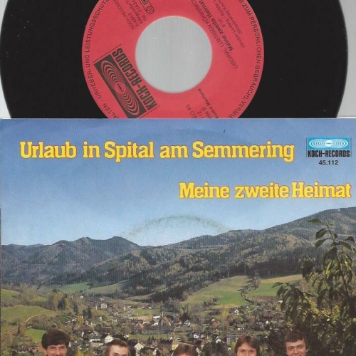 7" Original Lustige Königskogler – Urlaub In Spital Am Semmering