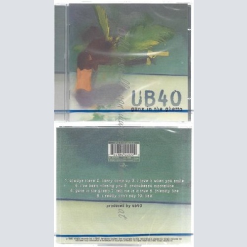 CD-NM-SEALED-UB40 UND UB 40 -1997- -- GUNS IN THE GHETTO