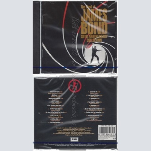 CD--NM-SEALED-JOHN BARRY -1992- -- THE BEST OF JAMES BOND - 30TH ANNIVERSARY CO