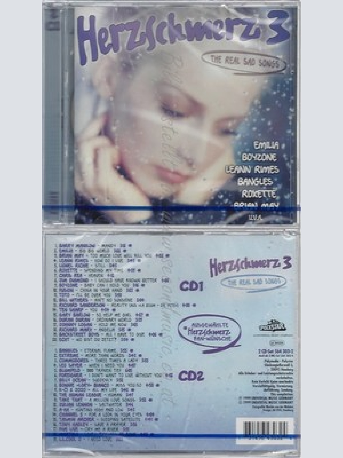 CD--NM-SEALED-VARIOUS -1999- - DOPPEL-CD -- HERZSCHMERZ 3