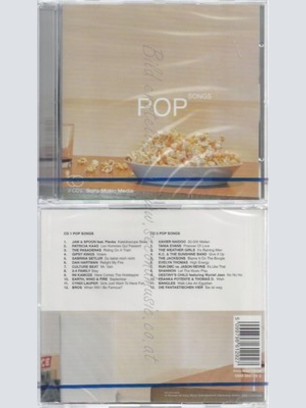 CD-NM-SEALED-BANGLES, THE JACKSONS, XAVIER NAIDOO UND SABRINA SETLUR - DOPPEL-CD