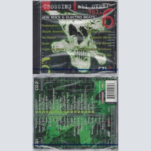CD--NM-SEALED-VARIOUS -1997- - DOPPEL-CD -- CROSSING ALL OVER,VOL.6