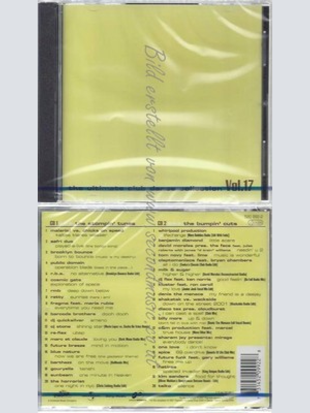 CD-NM-SEALED-VARIOUS -2001- - DOPPEL-CD -- CLUB SOUNDS VOL.17