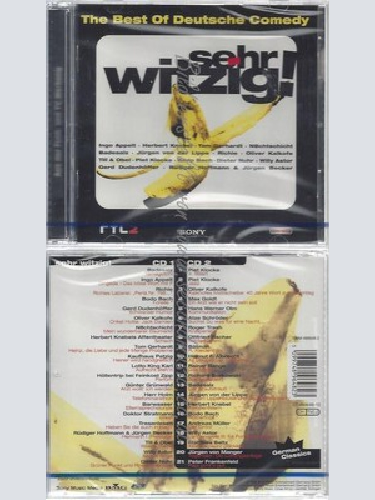 CD-NM-SEALED-VARIOUS -1998- - DOPPEL-CD -- SEHR WITZIG!
