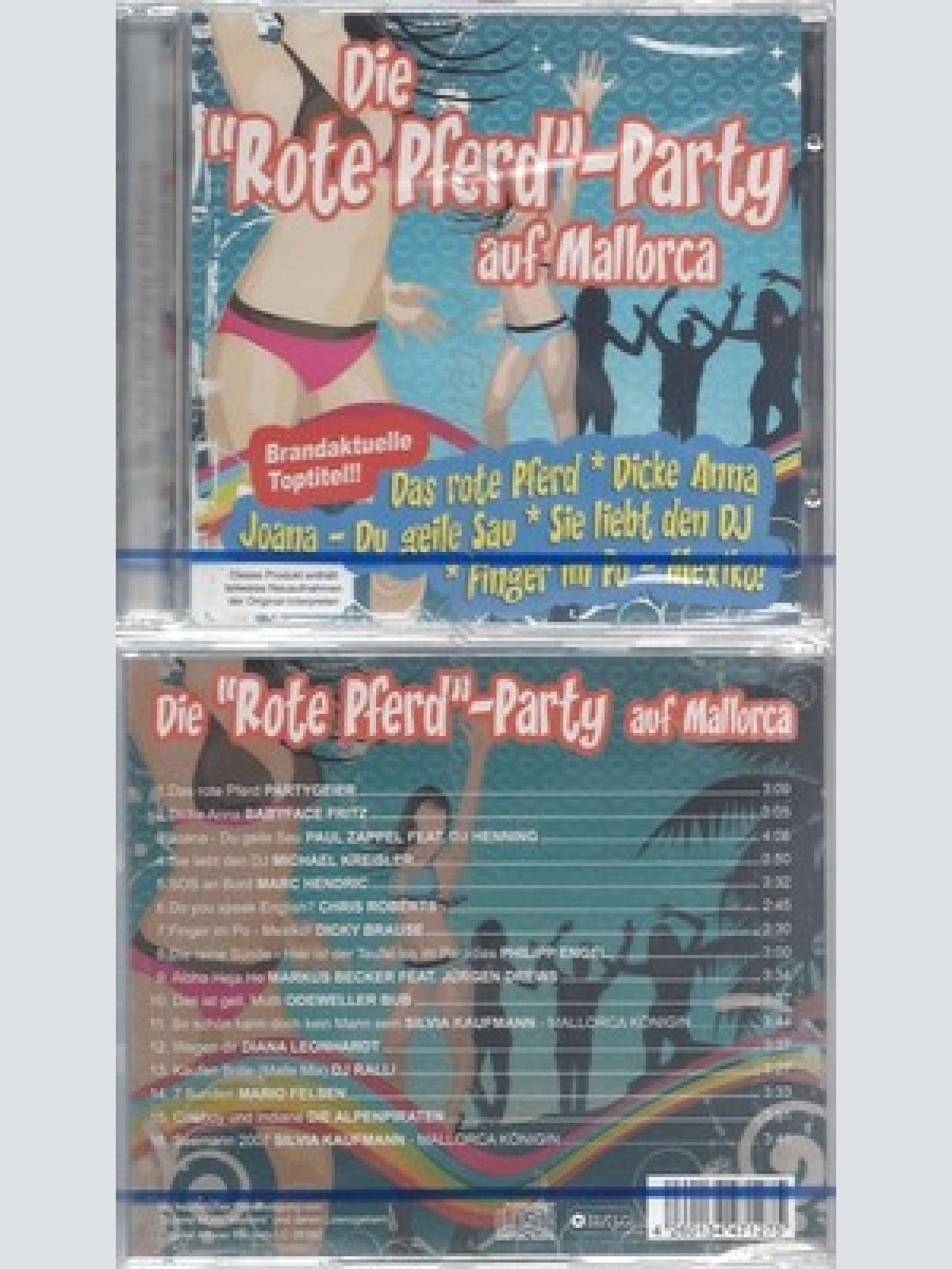 CD--NM-SEALED-VARIOUS, PARTYGEIER, BABYFACE FRITZ UND PAUL ZAPPEL FEAT. DJ HENN