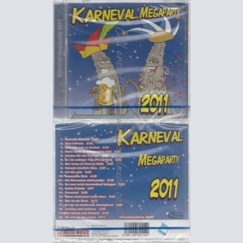 CD-NM-SEALED-KARNEVAL! -- -- KARNEVAL MEGAPARTY 2011