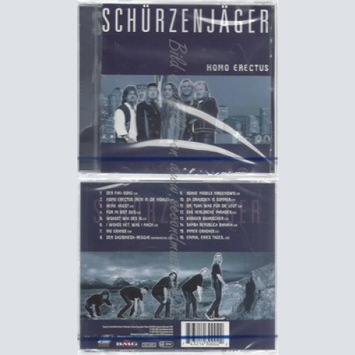 CD-NM-SEALED-SCHÜRZENJÄGER -1997- -- HOMO ERECTUS