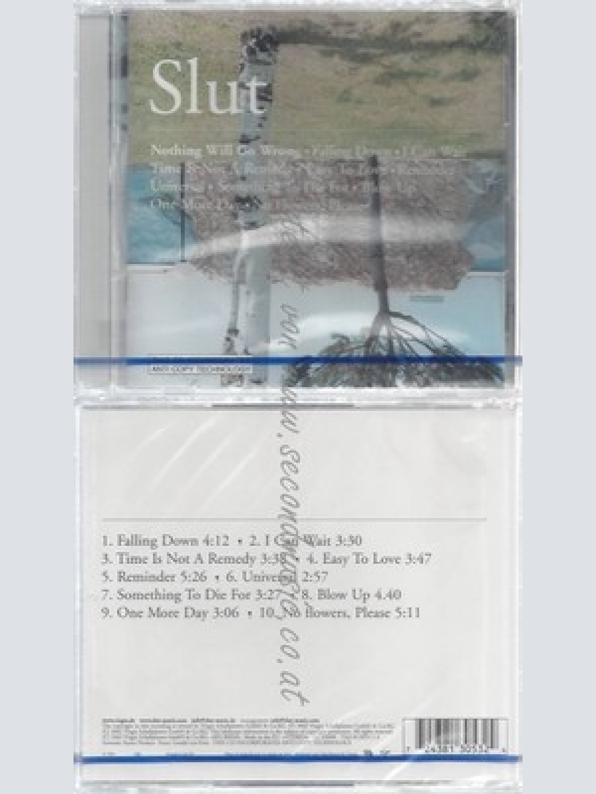 CD-NM-SEALED-SLUT -2002- -- NOTHING WILL GO WRONG